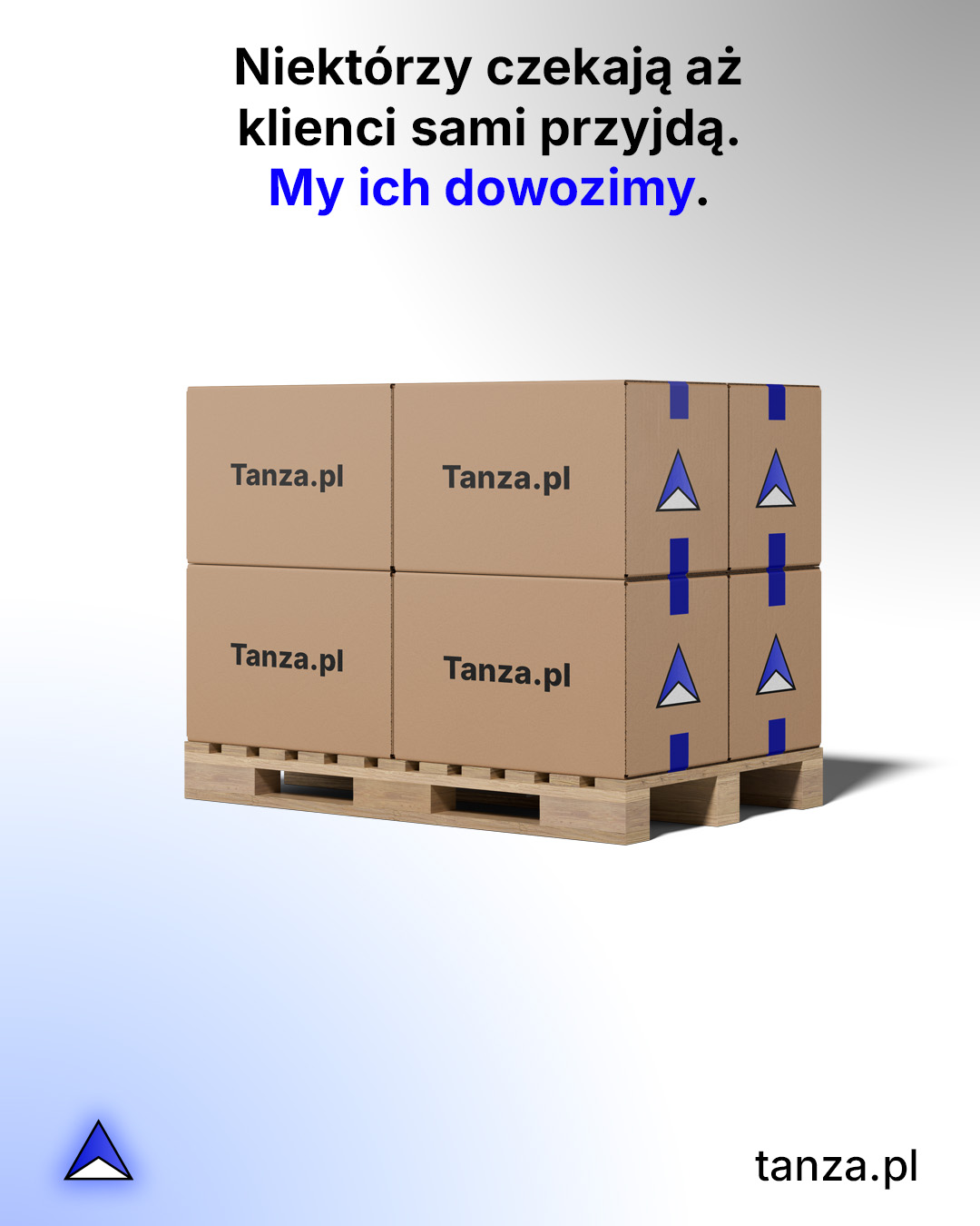 📦 Niektórzy czekają, aż klienci sami przyjdą. My ich dowozimy. W biznesie przypadek rzadko przynosi