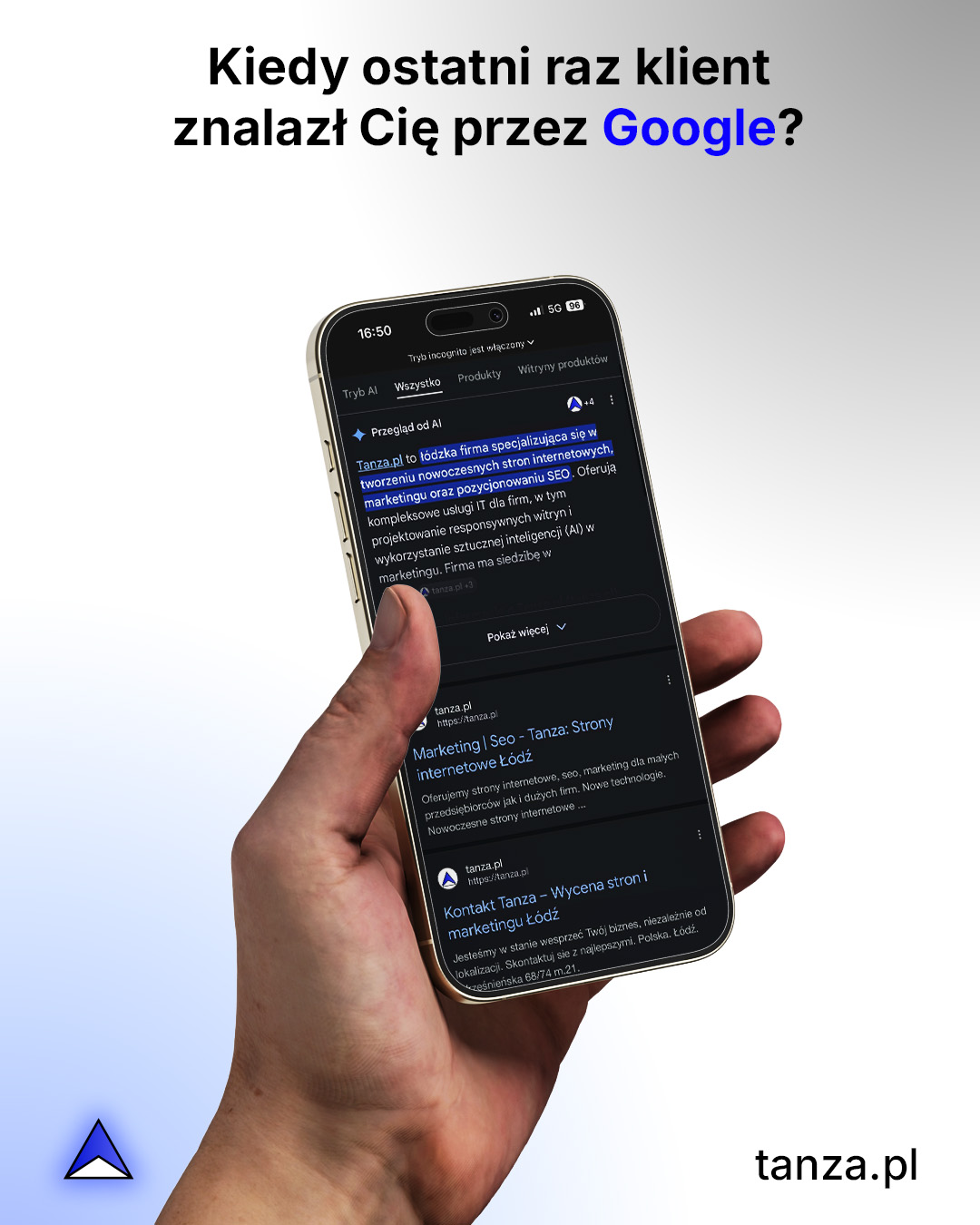 🔍 Kiedy ostatni raz klient znalazł Twoją firmę przez Google? Jeśli odpowiedź brzmi: ❌ „Nie