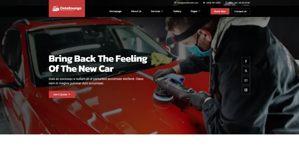 strona auto detailing